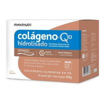 Colágeno Verisol Maxinutri Sachê 30x5g + Q10 Sabor Natural