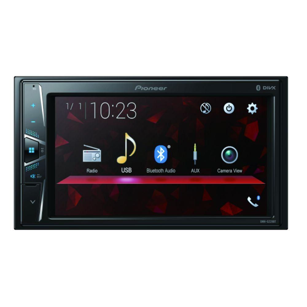 Multimidia Pioneer Bluetooh USB 6,2 Pol DMH-G228BT Preto