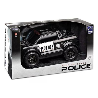 Carrinho Caminhonete Pick-up Grande 39cm Force Viaturas Police
