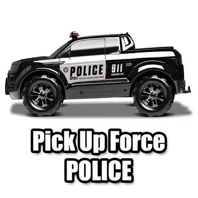 Carrinho Caminhonete Pick-up Grande 39cm Force Viaturas Police