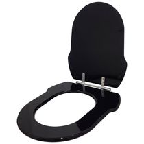Tampa De Vaso Hampton Preto Para Bacia Incepa