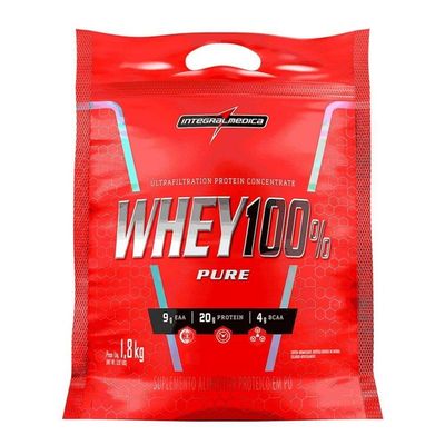 Whey 100% Pure Refil 1,8kg - Baunilha