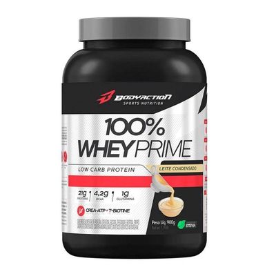 100% Whey Prime 900g Sabor Leite Condensado