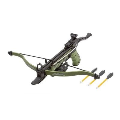 Balestra Besta Mk-tcs1-g Alligator 80lbs Kit 12 Flechas