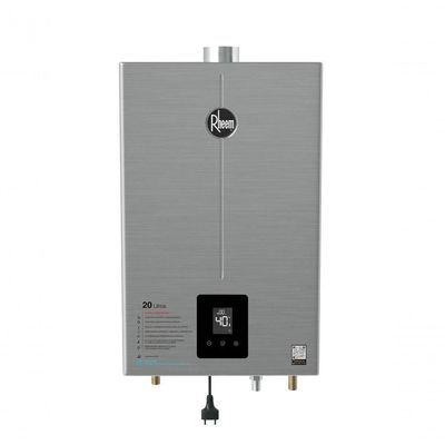 Aquecedor Inox 20 Litros Gn Bivolt + Bomba 350w 127v Rheem