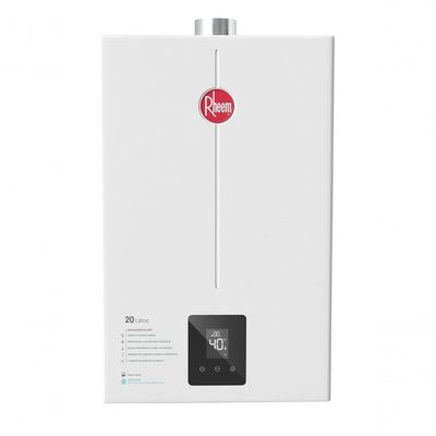 Kit Aquecedor 20 Litros Glp Bivolt + Bomba 350W Rheem 110V