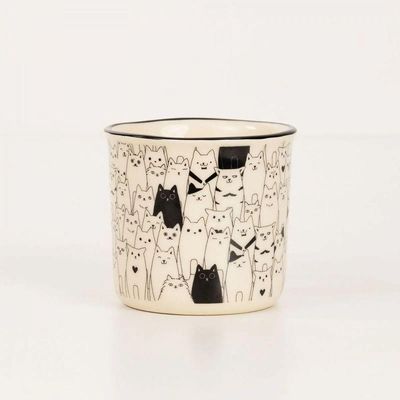 Caneca Gatinhos Hora De Amassar Pãozinho