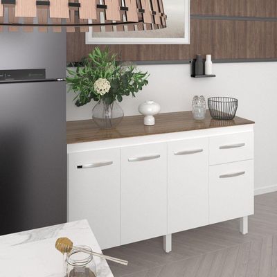 Tampo Tampão Mdp 15 Mm Mobília Decor Para Balcão De 140 Cm Savana