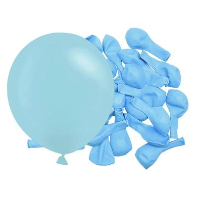 Balão Látex Candy Azul Claro - 9 Polegadas - 50 Unidades