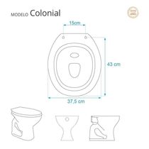 Tampa De Vaso Sanitário Decorado Colonial Branco Para Bacia Hervy