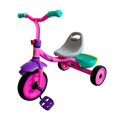 Triciclo Infantil Até 30kg - Rosa