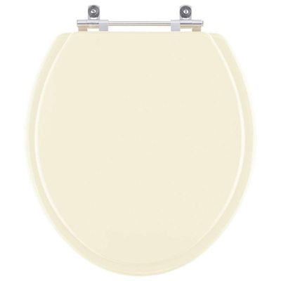 Assento Sanitário Poliester Flamingo Biscuit Bege Claro Para Vaso Incepa