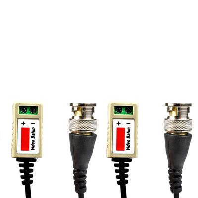 Video Balun Evus C-067 1 Canal Mini Cctv Bnc Para Hdcvi Cftv