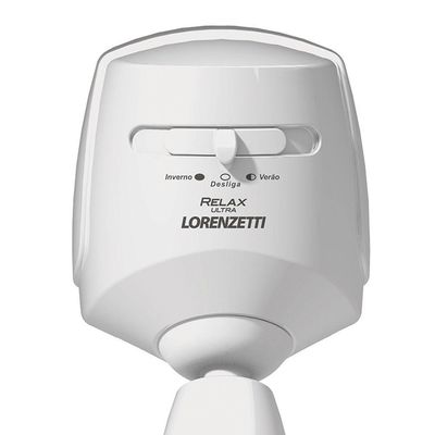 Chuveiro Lorenzetti Relax Ultra 3t Branco 220v
