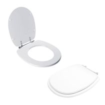 Tampa Vaso Sanitário Poliester Acrilico Aspen Branco Para Bacia Deca