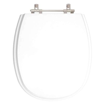 Assento Sanitario Poliester Aspen Branco Para Vaso Deca