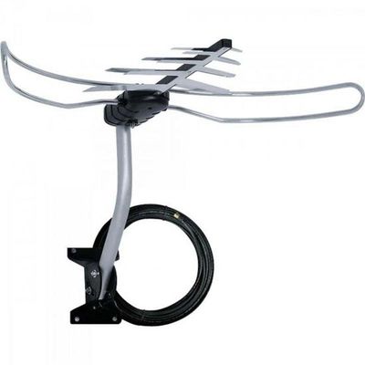 Antena Externa Tv 4 Em 1 Vhf/uhf/fm/hdtv Dtv-3000 Aquário