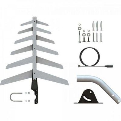 Antena Externa Tv 2 Em 1 Uhf/hd Com Cabo Full Hd Dtv1500...