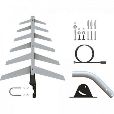 Antena Externa Tv 2 Em 1 Uhf/hd Com Cabo Full Hd Dtv1500...