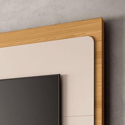 Estante Home Theater Quantum Off White Cinamomo - Hb Móveis