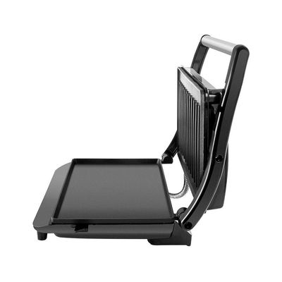 Grill E Sanduicheira Britânia Bgr27i Press 2 Em 1 Inox - Preto 127v