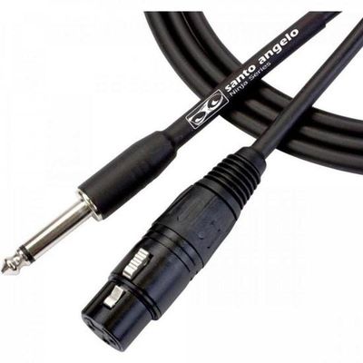 Cabo P10 X Xlr Fêmea 6,10m Ninja Hg B Santo Angelo