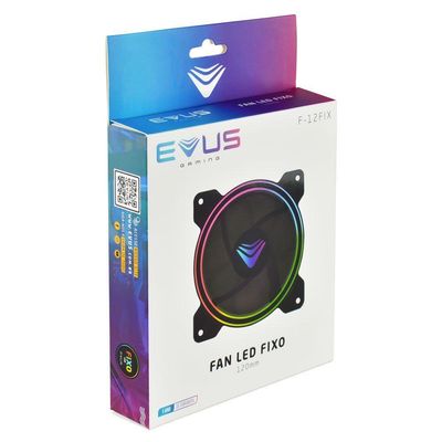 Cooler Gamer Evus F-12fix Fan 12cm Com Led