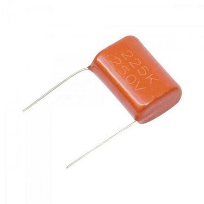 Capacitor Poliéster Bipolar 2m2 X 250v Capc0001 Laranja...