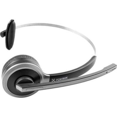 Headset Office Fortrek Fk 761a Bluetooth Preto