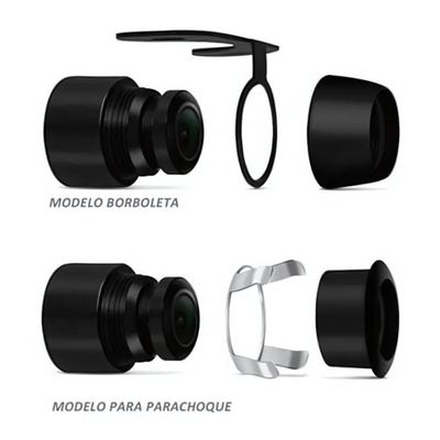 Camera Roadstar Rs210br C Pro Line Re E Frontal Borboleta