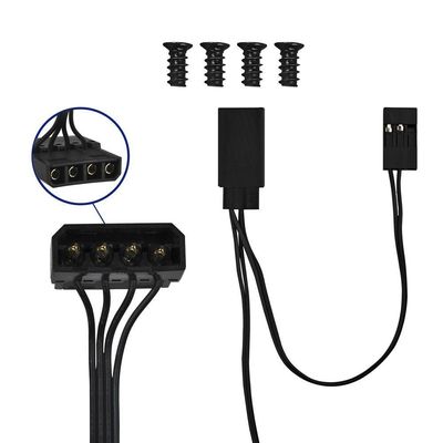 Cooler Gamer Evus F-12rgb Fan 12cm Com Led Rgb