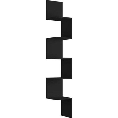 Estante De Canto Multivisão Preto