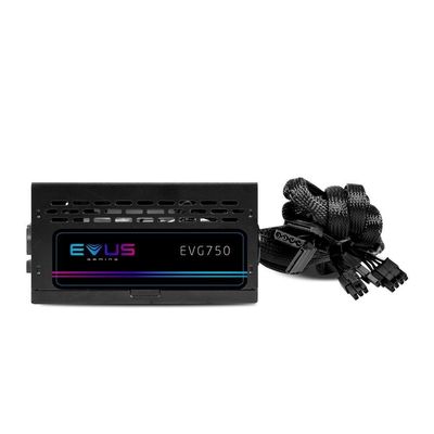 Fonte Atx Gamer Evus Evg750 Argb 750w 80 Plus Bronze