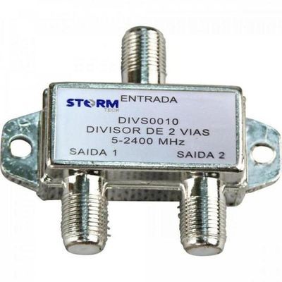 Divisor Satélite 1-2 5-2400 Mhz Storm - Dez - 10