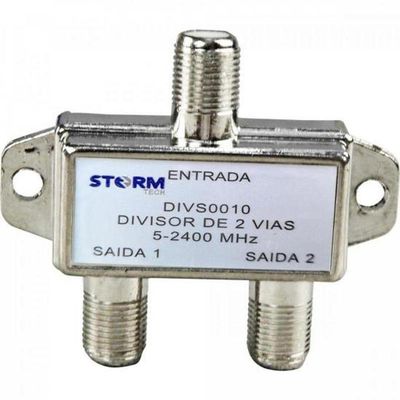Divisor Satélite 1-2 5-2400 Mhz Storm - Dez - 10