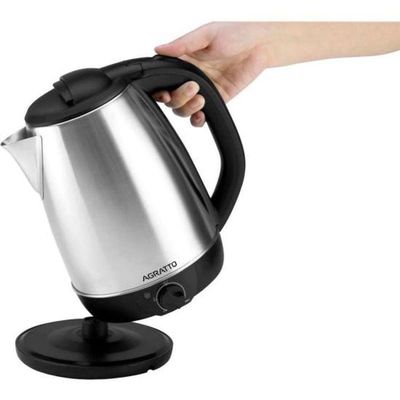 Chaleira Elétrica Agratto Aroma 2,2 Litros Inox 110V