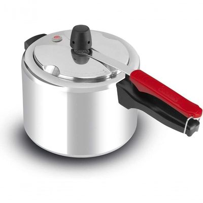 Panela De Pressão Clock Eco Polida Alumínio 4,5 Litros 9295306123