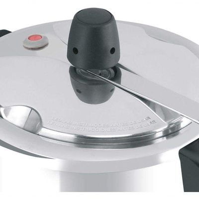 Panela De Pressão Clock Eco Polida Alumínio 4,5 Litros 9295306123