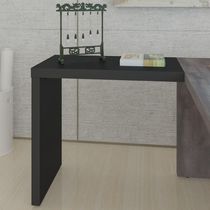 Mesa De Apoio Lateral 89cm Tamburato Preto - Artany