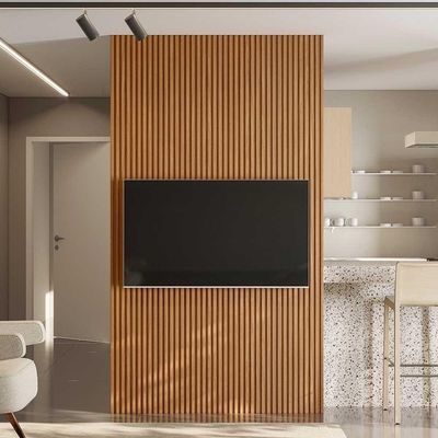 Painel Ripado Decorativo Sala Quarto 141x250cm Prime Plus L06 Nature Fosco - Mpozenato