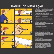 Prateleira Flutuante Multiuso Com Suporte Invisível 91x20cm Yara Branco - Lumil