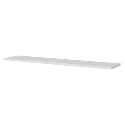 Prateleira Flutuante Para Sala Kit 4 Suporte Invisível 68cm Yara Branco - Lumil