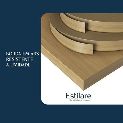 Gabinete Nature Estilare Com Cuba - 90cm 90cm