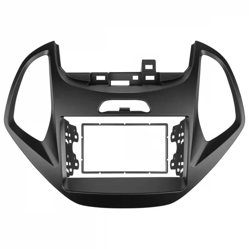 Central Multimídia 2 Din Mp5 Ford Ka Câmera Moldura Tela Pt