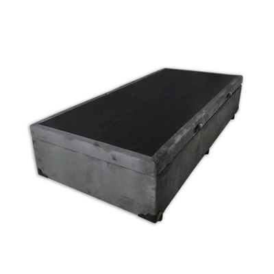 Cama Box Baú Solteiro 88 Bello Box - Suede Cinza