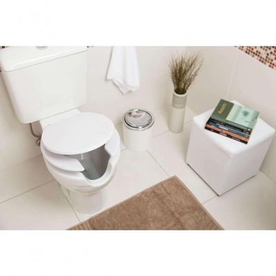 Assento Sanitário Poliester Acesso Plus Branco Para Vaso Celite
