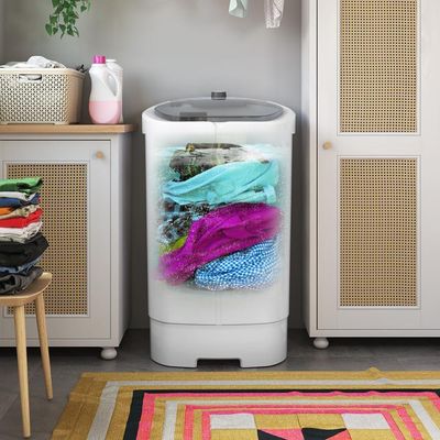 Tanquinho De Lavar Roupa Mueller 20 Kg Semiautomático MLT20B Branco 220V