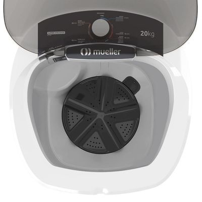 Tanquinho De Lavar Roupa Mueller 20 Kg Semiautomático MLT20B Branco 220V