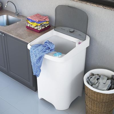 Tanquinho De Lavar Roupa Mueller 10 Kg Com Superesfregador MLT10C Branco 110V
