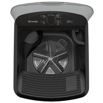 Tanquinho De Lavar Roupa Mueller 10 Kg Com Superesfregador MLT10C Preto 220V